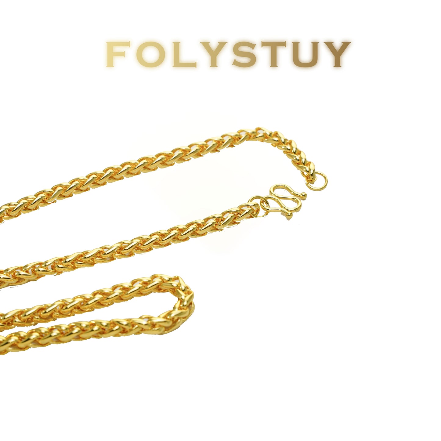 【FOLYSTUY (Y138)】24k gold filled Lantern Necklace