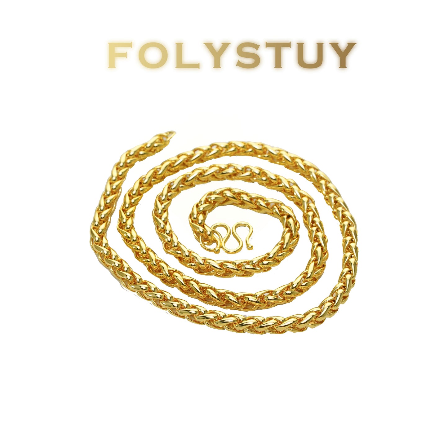 【FOLYSTUY (Y138)】24k gold filled Lantern Necklace