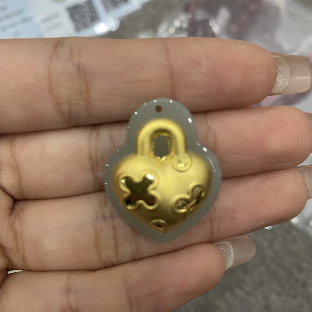 Colgante con candado de amor JXY41