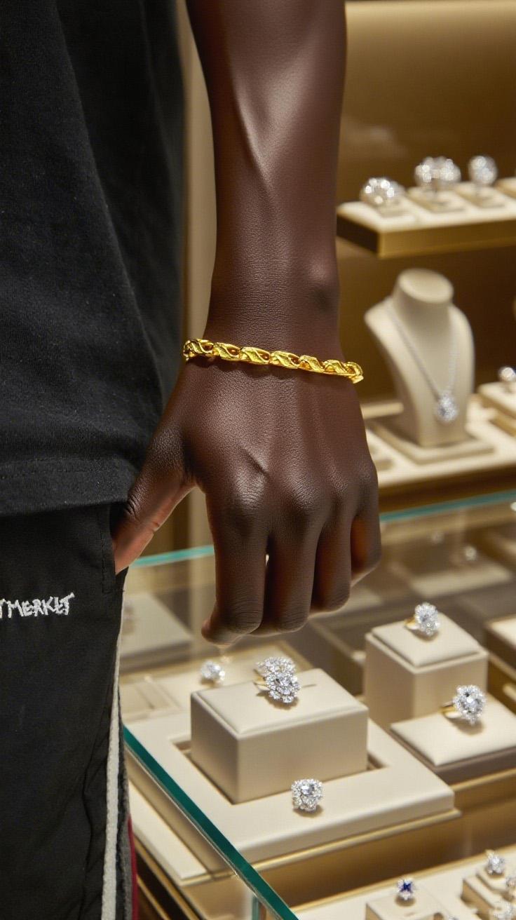 【FOLYSTUY (YNW07)】24k gold filled Wheat Ears Bracelet