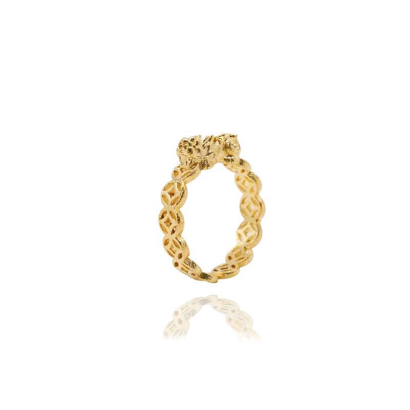 Coin and Pi Xiu Ring NO.Z115