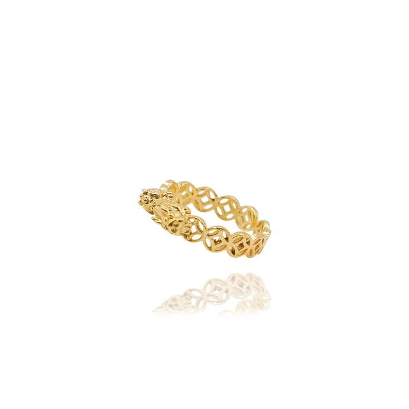 Coin and Pi Xiu Ring NO.Z115