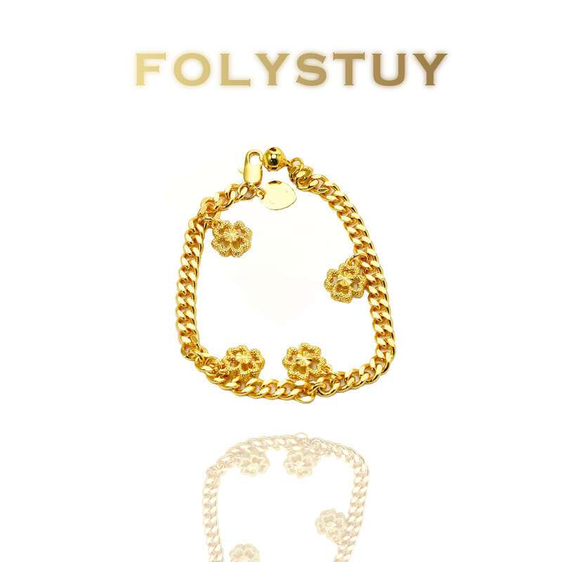Cuban Clover Bracelet NO.W117