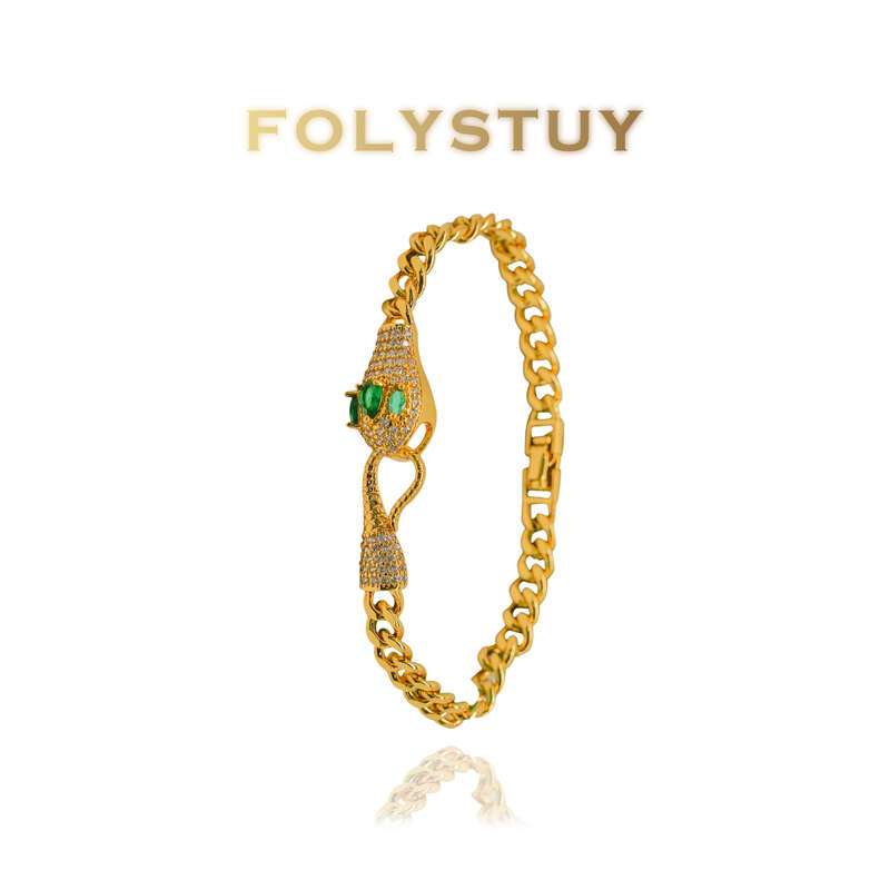 Cuban Snake Bracelet NO.W90