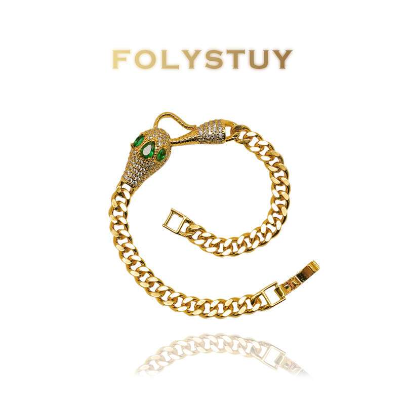 Cuban Snake Bracelet NO.W90