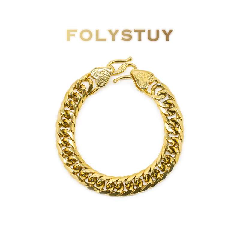 Curved Cuban Bracelet NO.W111