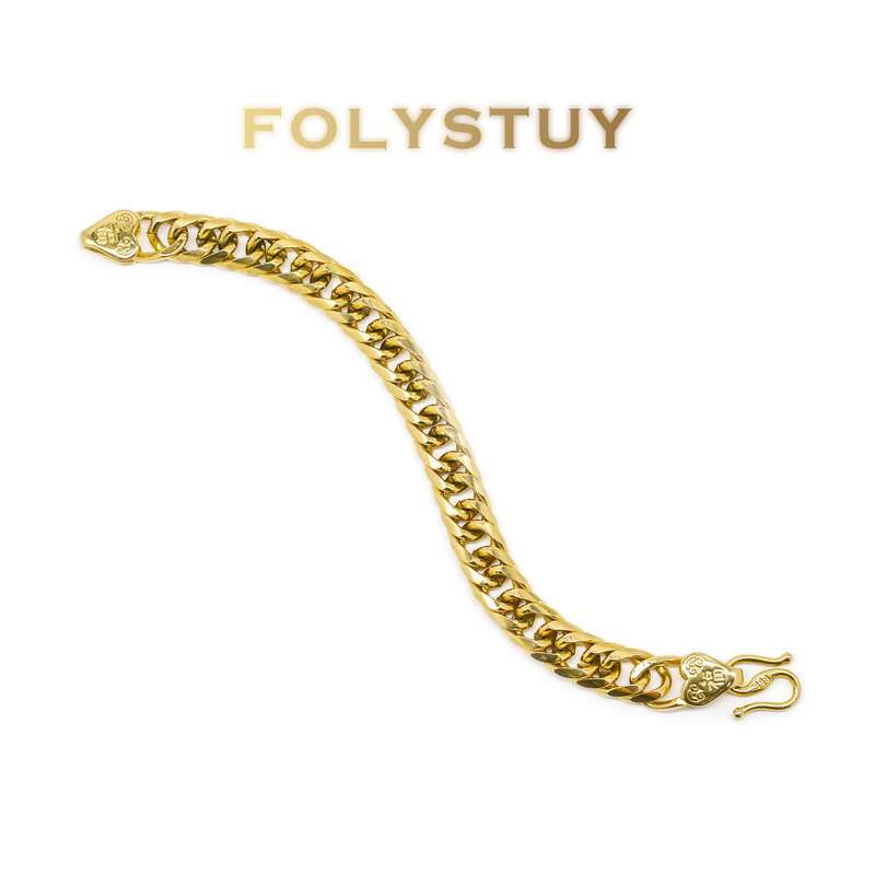 Curved Cuban Bracelet NO.W111