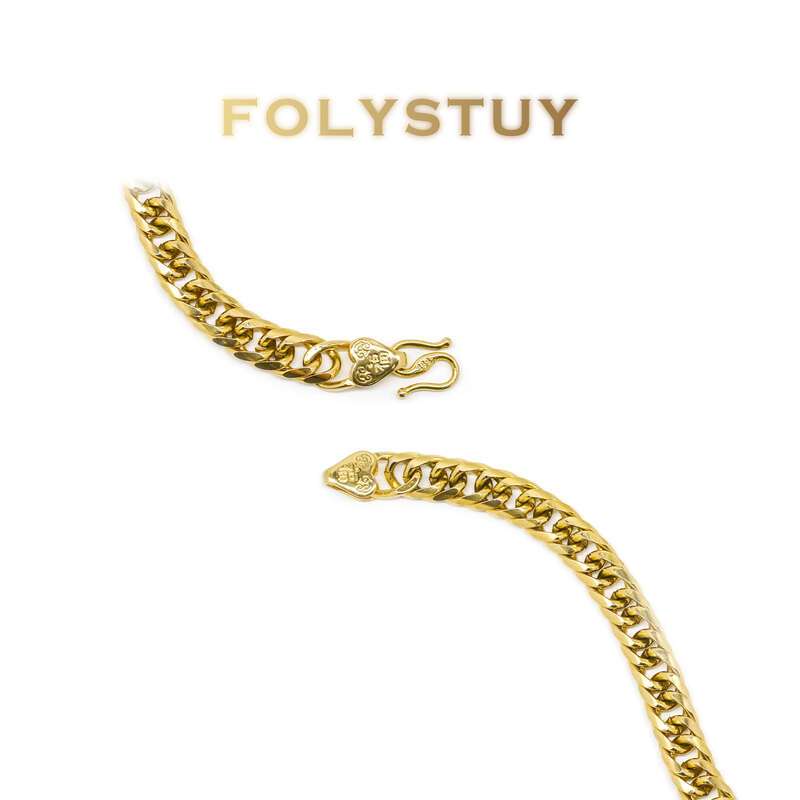 Curved Cuban Bracelet NO.W111