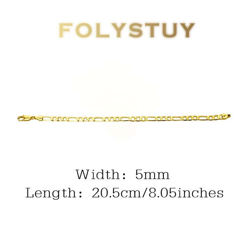 Figaro Bracelet NO.W165