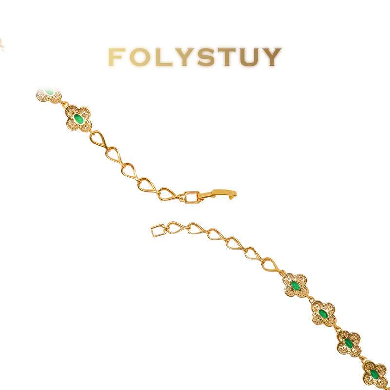 Four-leaf Clover Bracelet NO.W91