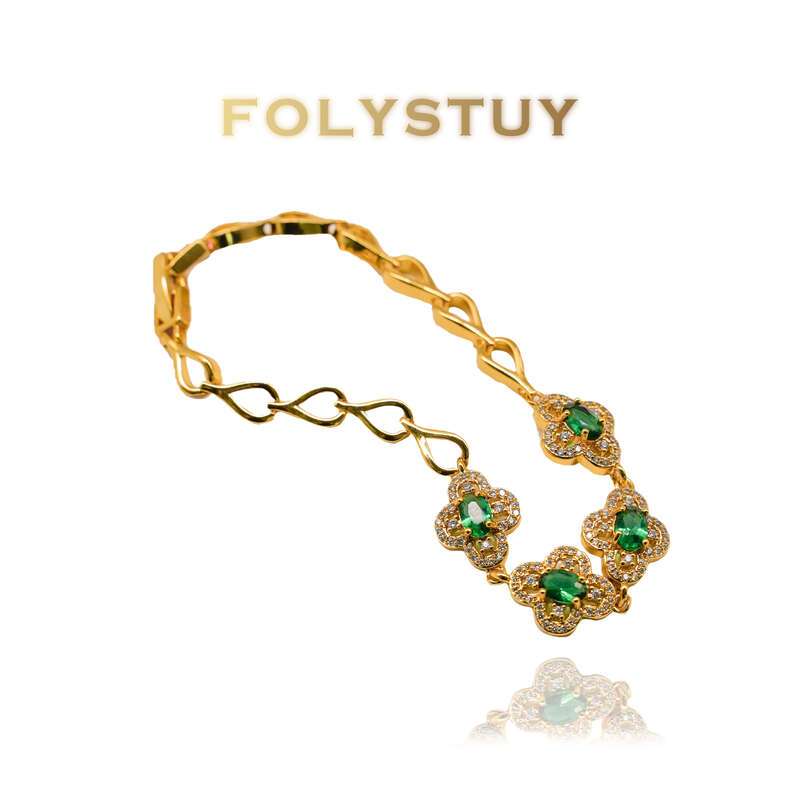 Four-leaf Clover Bracelet NO.W91