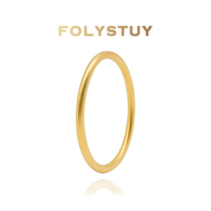 Glossy Vegan Hoop Bangle 58mm-65mm NO.F01