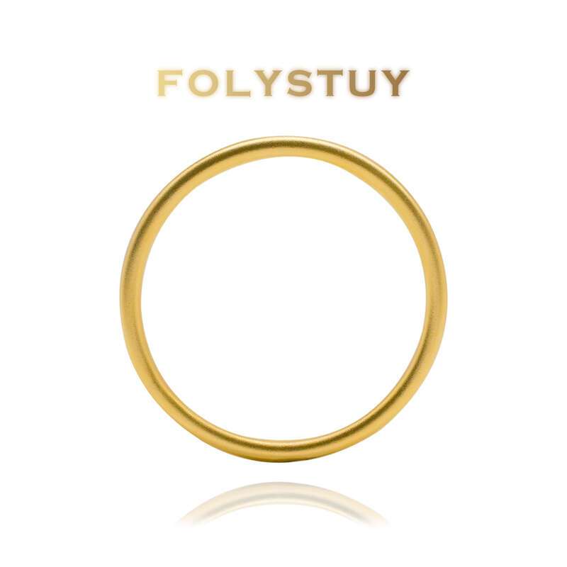 Glossy Vegan Hoop Bangle 58mm-65mm NO.F01