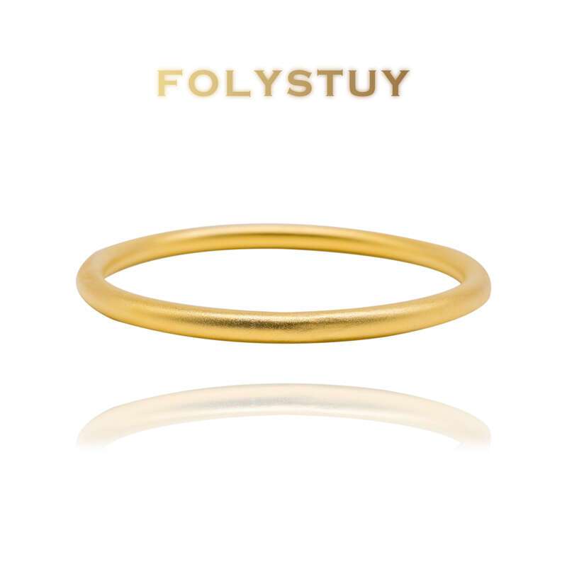 Glossy Vegan Hoop Bangle 58mm-65mm NO.F01
