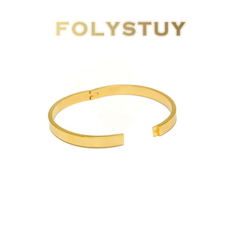 Glossy Metallic Bangle NO.T68