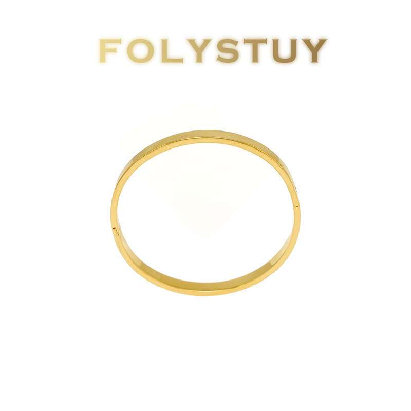 Glossy Metallic Bangle NO.T68