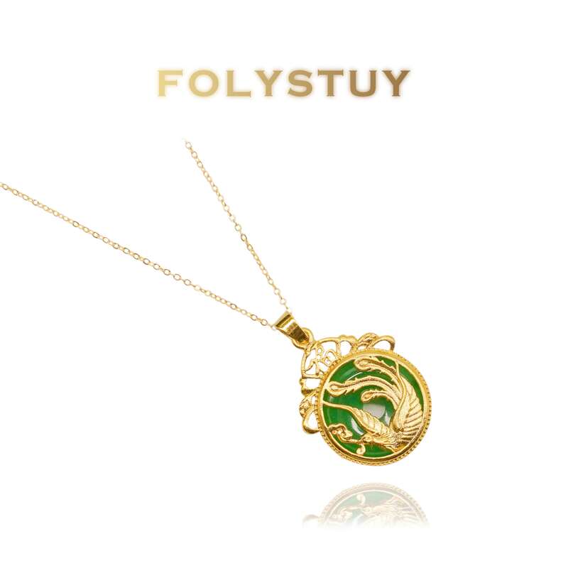Jade Phoenix Pendant NO.K56