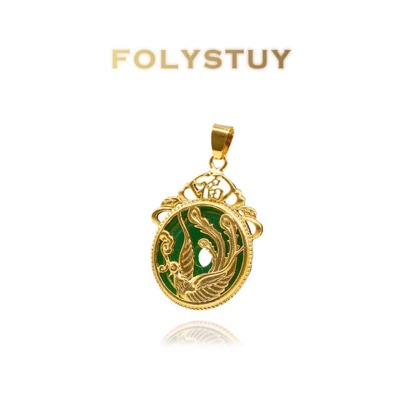 Jade Phoenix Pendant NO.K56