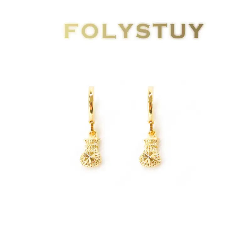 Money Bag Earrings NO.C20