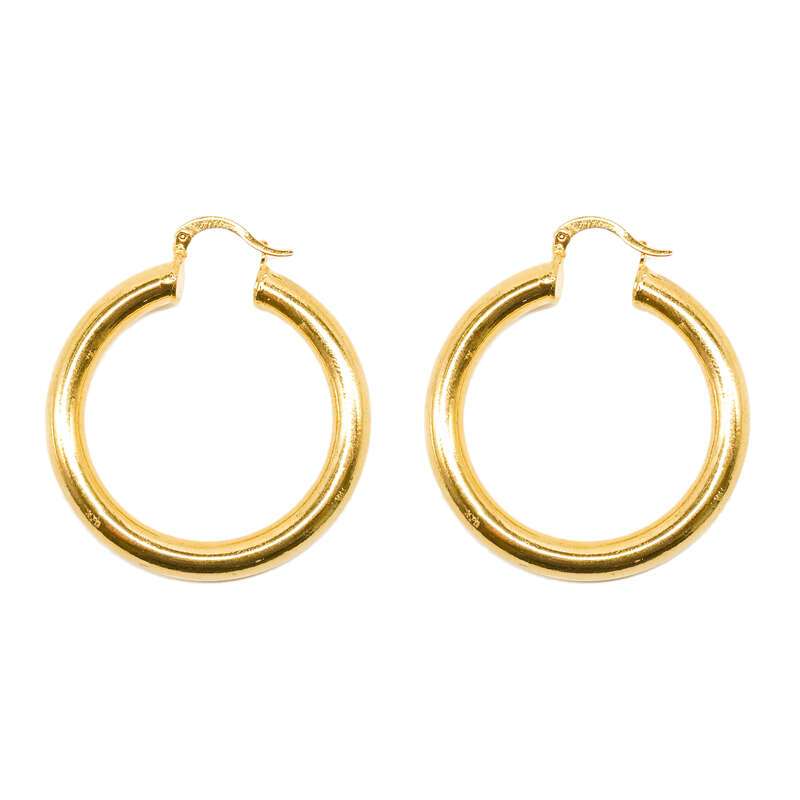 Glossy Vegan Hoop Earrings NO.C33