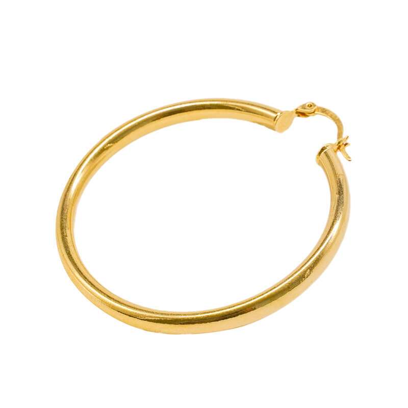 Glossy Vegan Hoop Earrings NO.C34