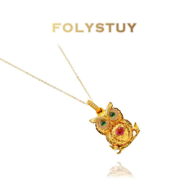 Owl Pendant NO.K130