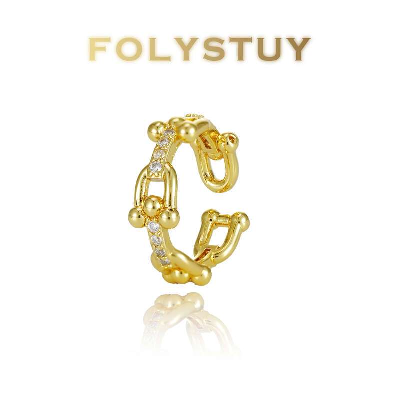 Paper Clip Ring NO.Z124