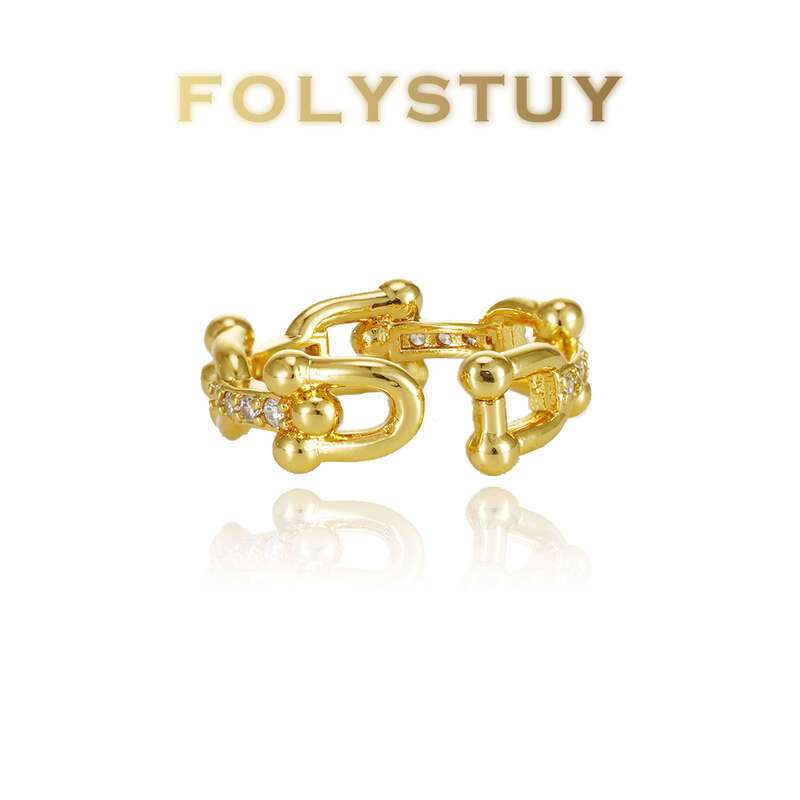 Paper Clip Ring NO.Z124