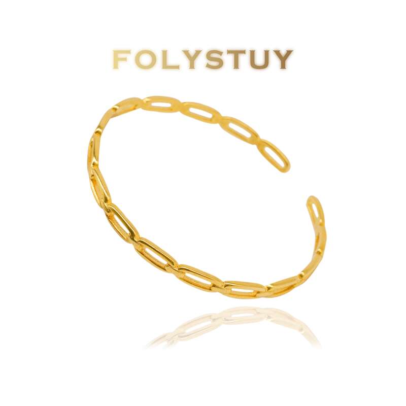 Paperclip Bangle NO.T43