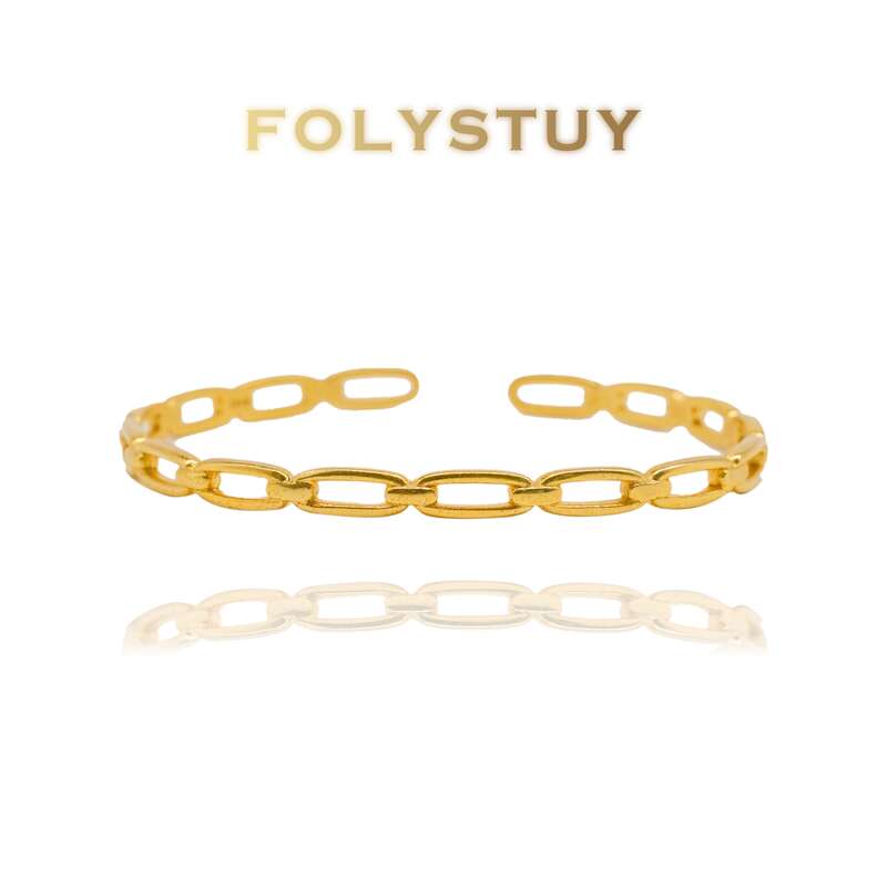Paperclip Bangle NO.T43