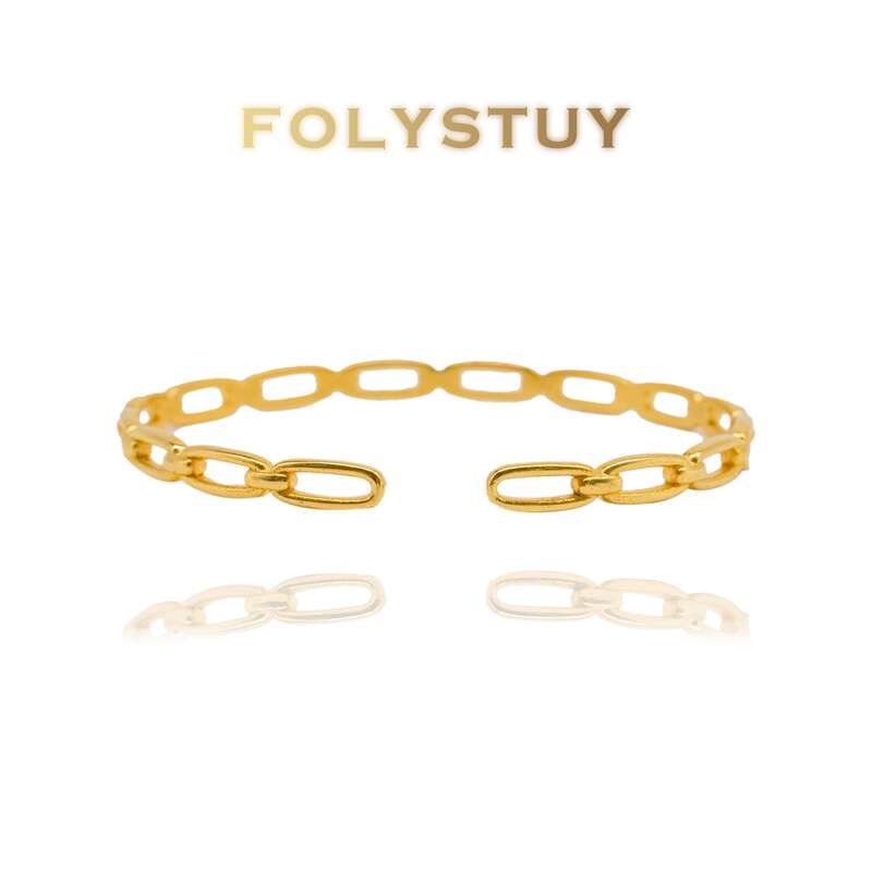 Paperclip Bangle NO.T43
