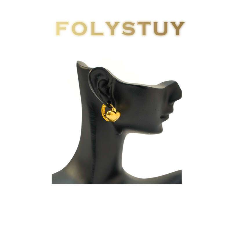 Printed Love Earrings NO.C71