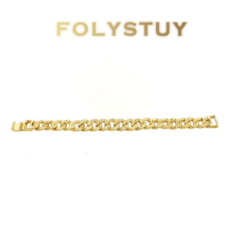 Printed and Spliced Cuban Bracelet NO.W167