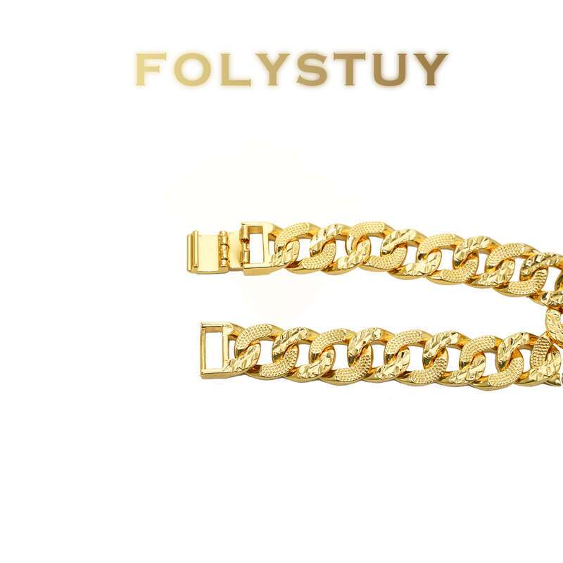 Printed and Spliced Cuban Bracelet NO.W167