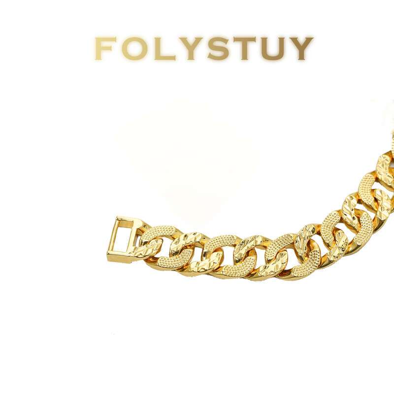 Printed and Spliced Cuban Bracelet NO.W167