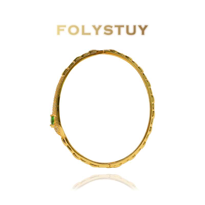 Snake Bangle (with matching ring) NO.T26