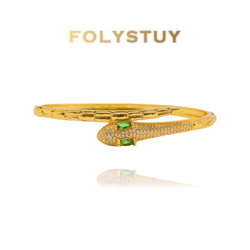 Snake Bangle (with matching ring) NO.T26