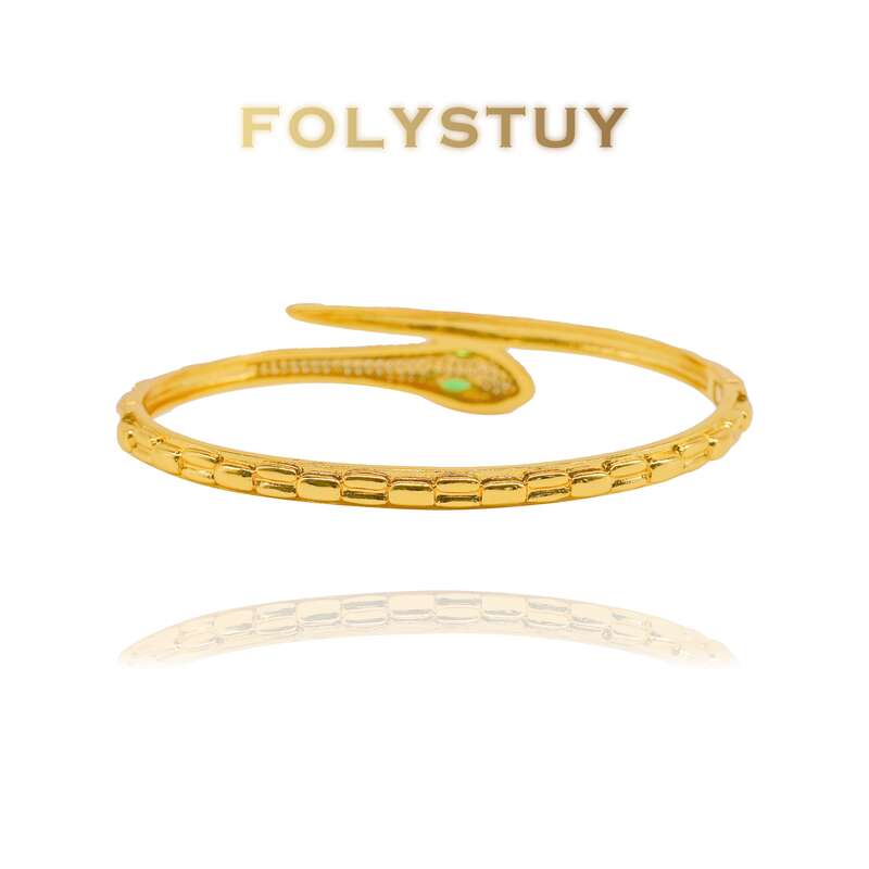 Snake Bangle (with matching ring) NO.T26