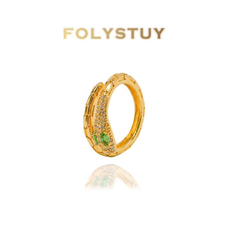 Snake Bangle (with matching ring) NO.T26