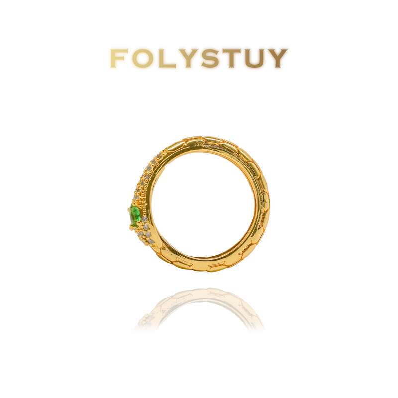 Snake Bangle (with matching ring) NO.T26