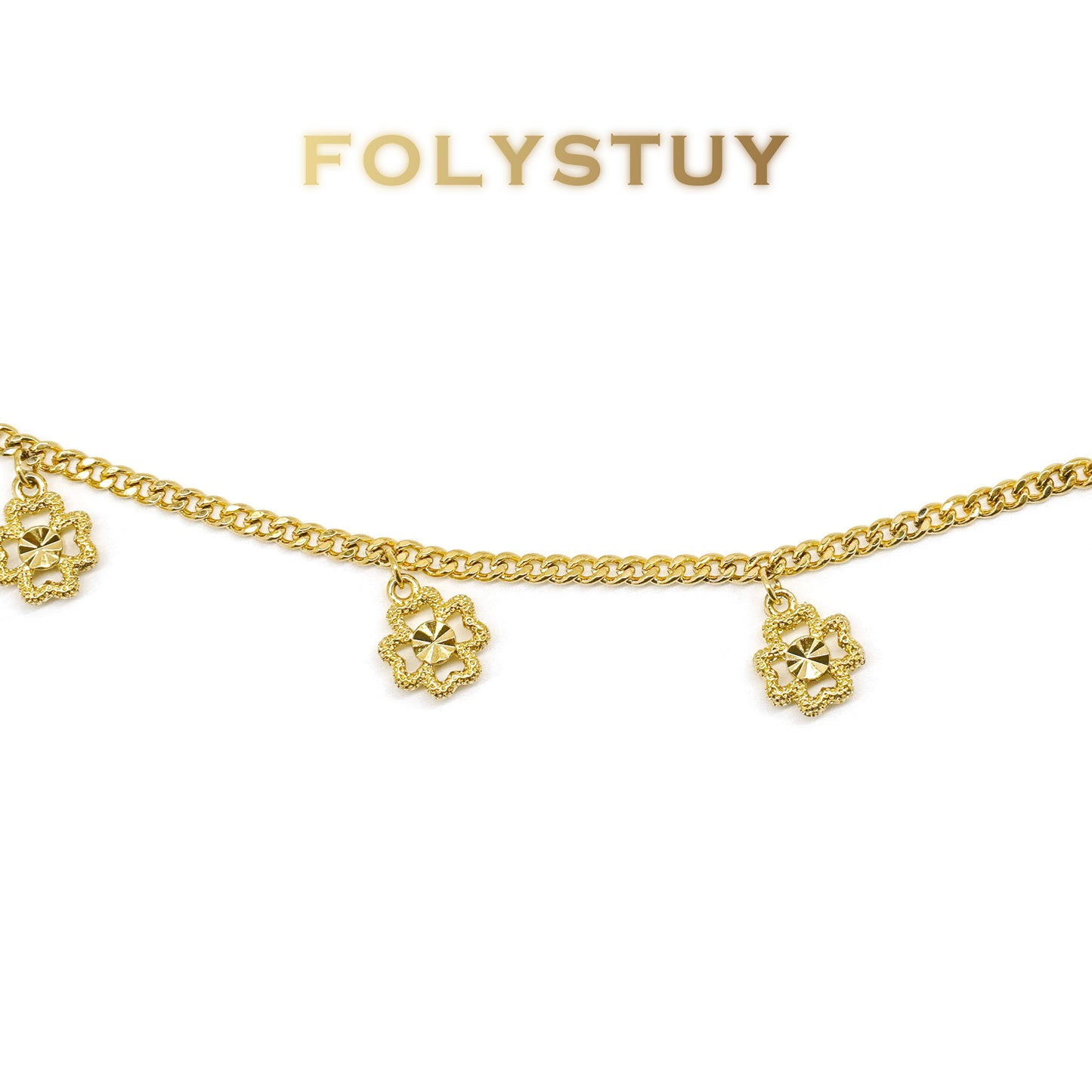 Pulsera de trébol cubano W117