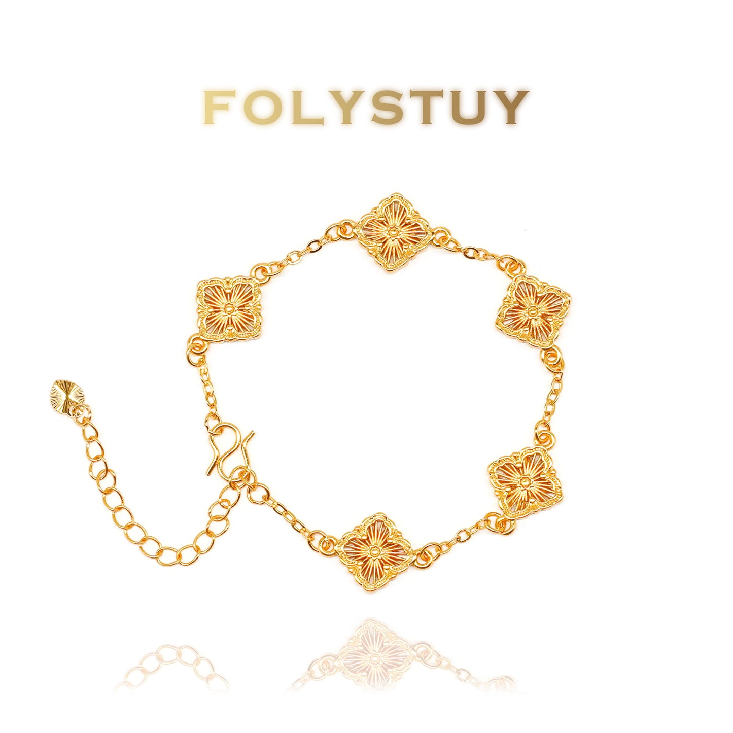 Pulsera de flores W134