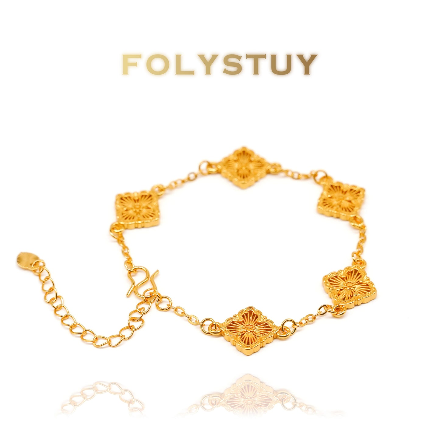 Pulsera de flores W134