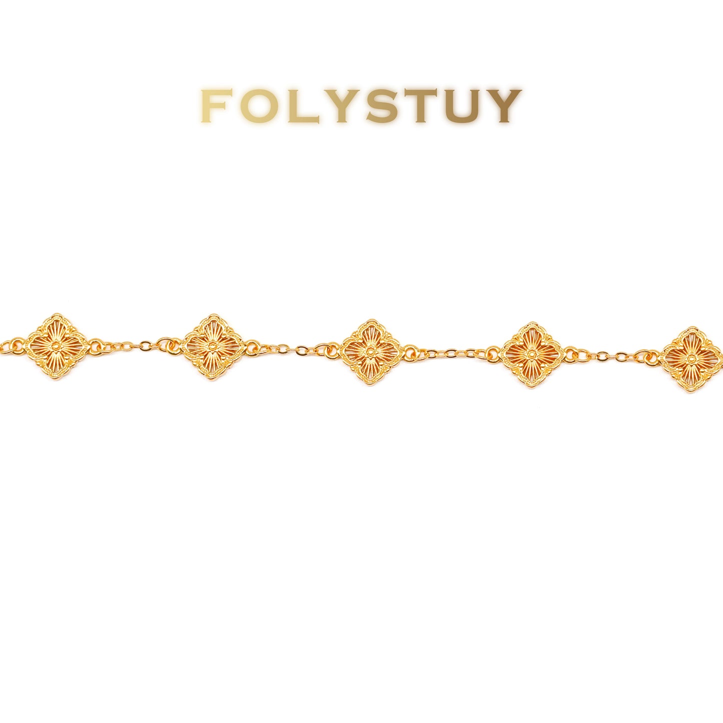 Pulsera de flores W134