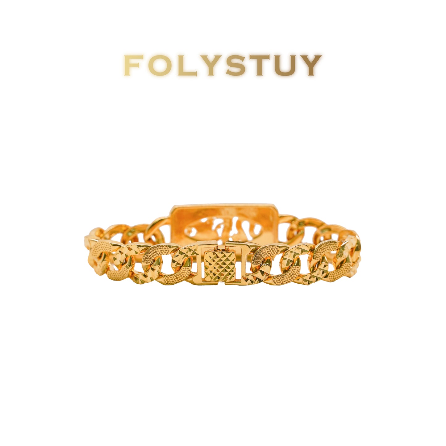 Pulsera cubana de dragón W98