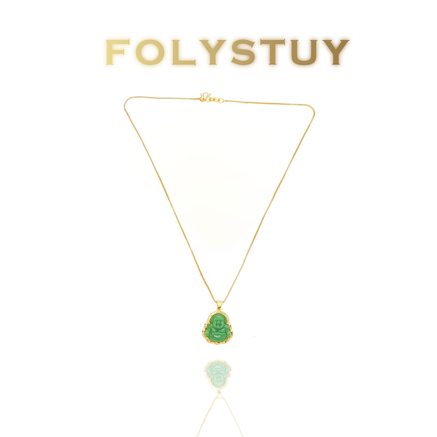 【FOLYSTUY(K57)】Exquisite Buddha Pendant:Delicately Sculpted Buddha Figure -Exquisite Buddha Pendant