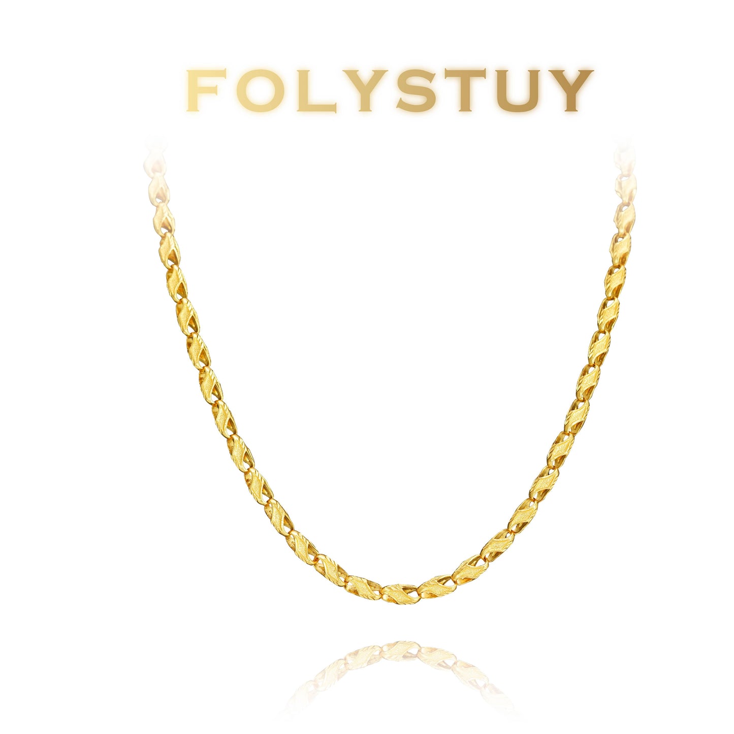 【FOLYSTUY (YNY03)】24k gold filled Wheat Ears Bracelet