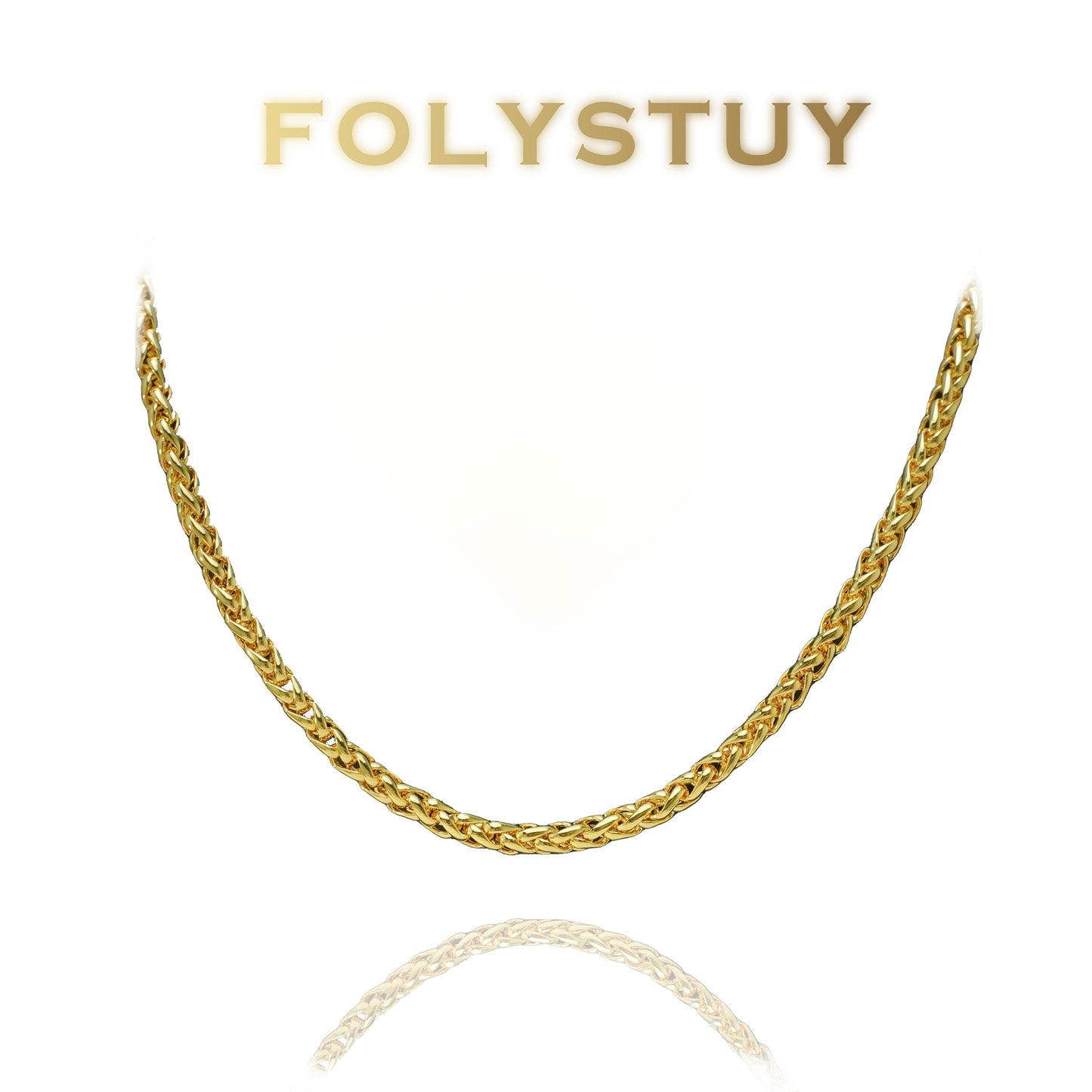 【FOLYSTUY (Y138)】24k gold filled Lantern Necklace