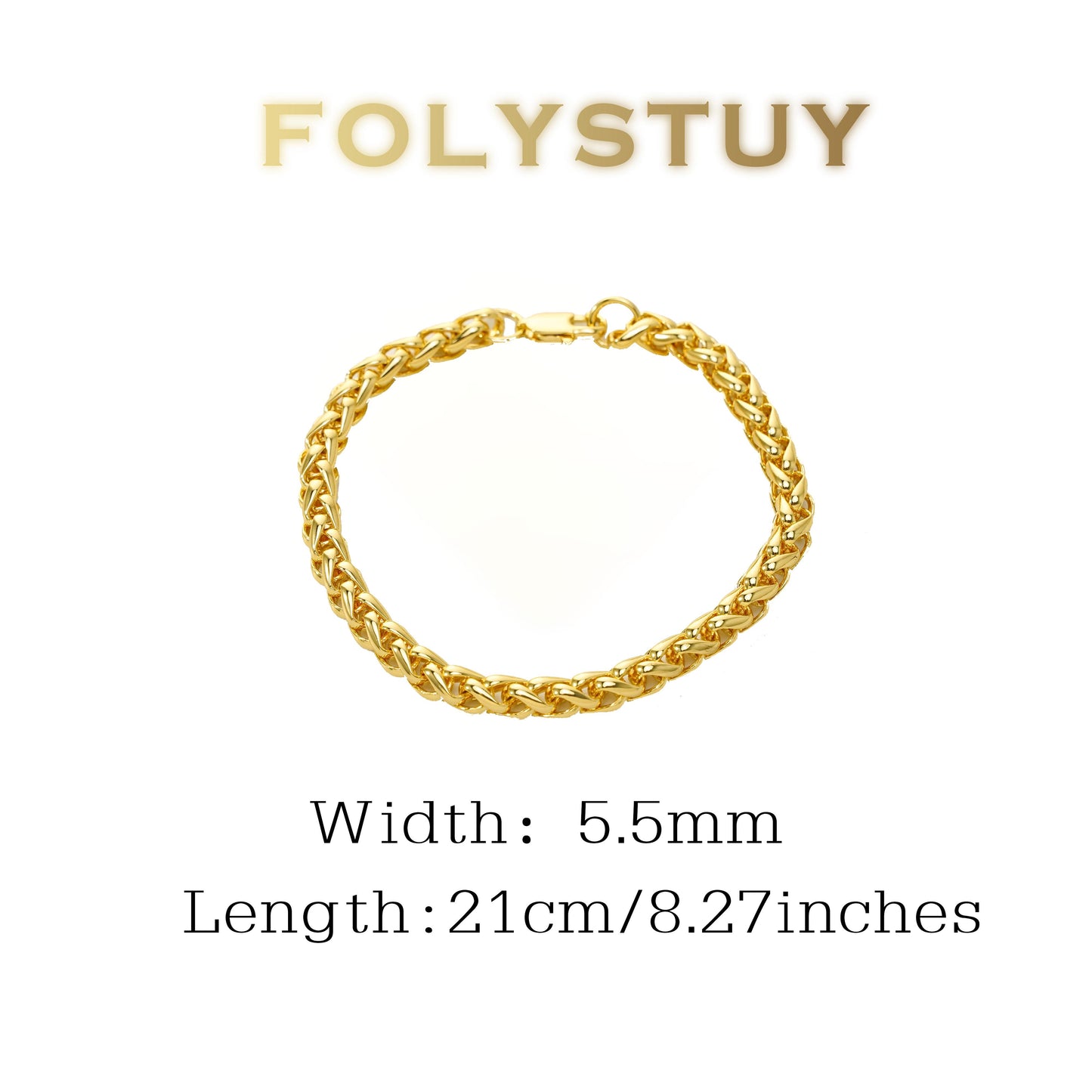【FOLYSTUY(W169)】24k gold filled Lantern Bracelet