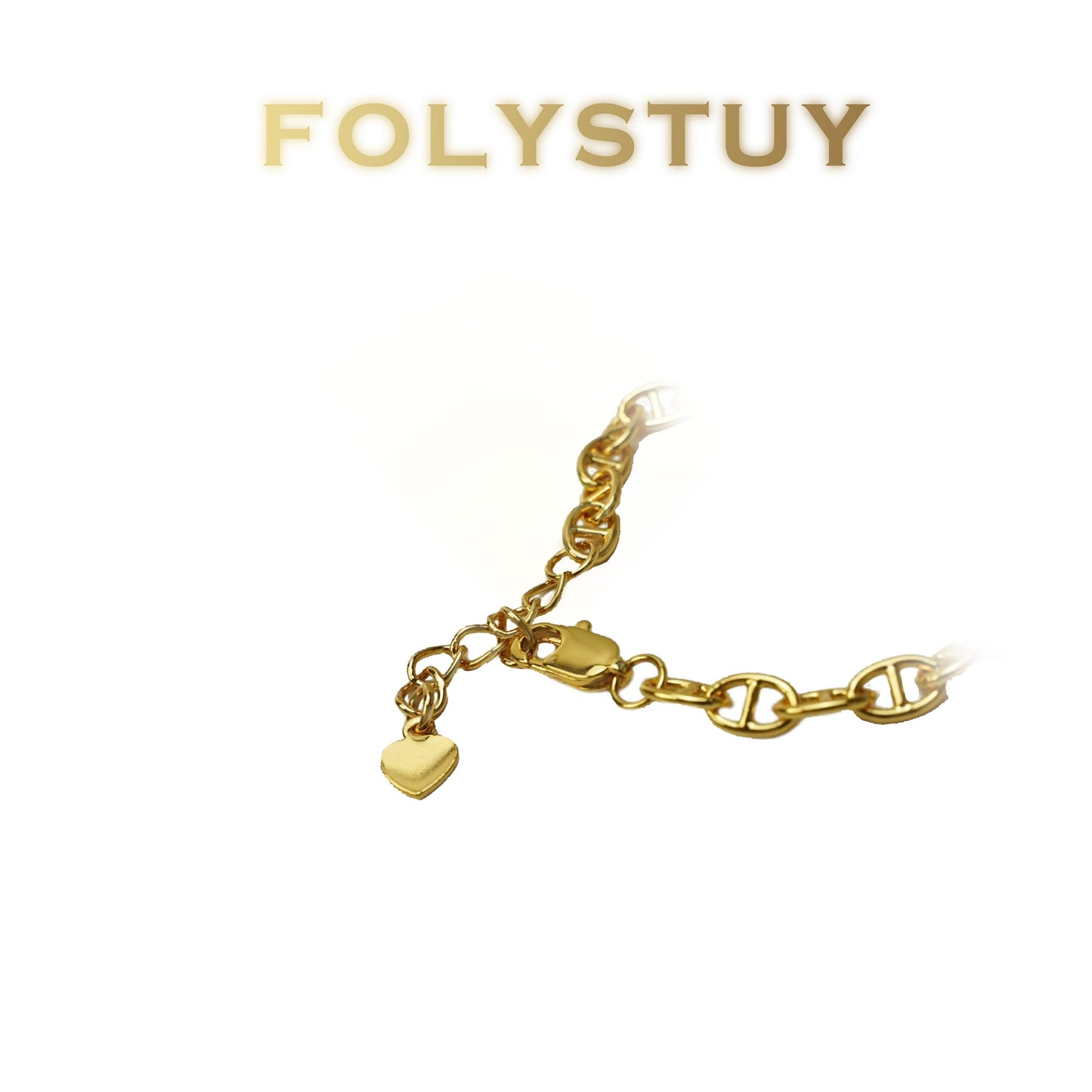 【FOLYSTUY (W172)】24k gold filled Unisex fashion jewelry bracelets